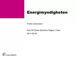 energimyndigheten