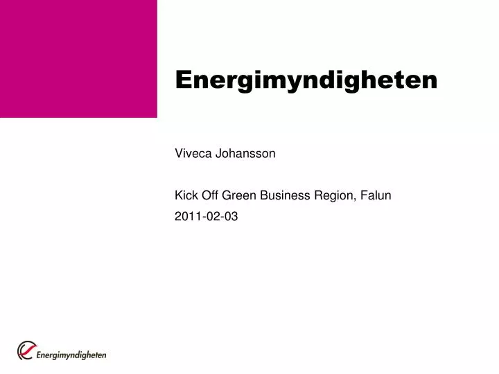 energimyndigheten