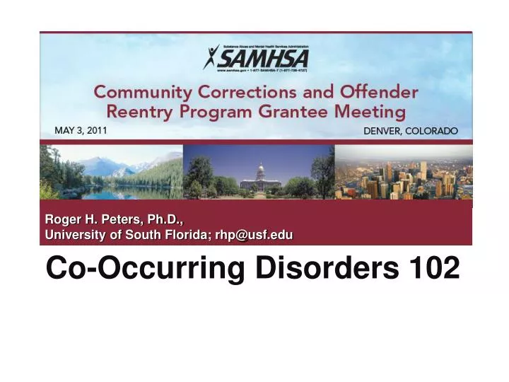 co occurring disorders 102