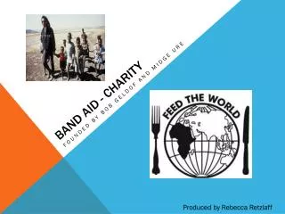 Band Aid - Charity