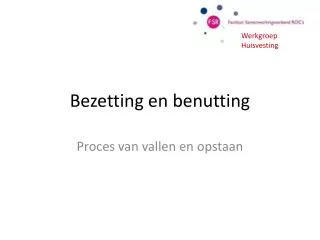 bezetting en benutting