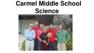 Carmel Middle School Science