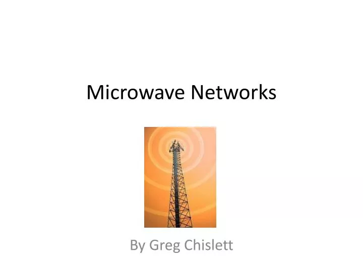 microwave networks