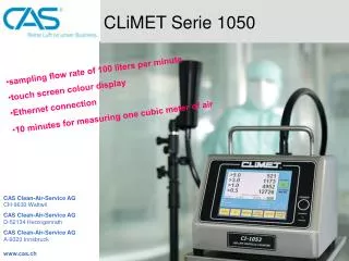 CLiMET Serie 1050