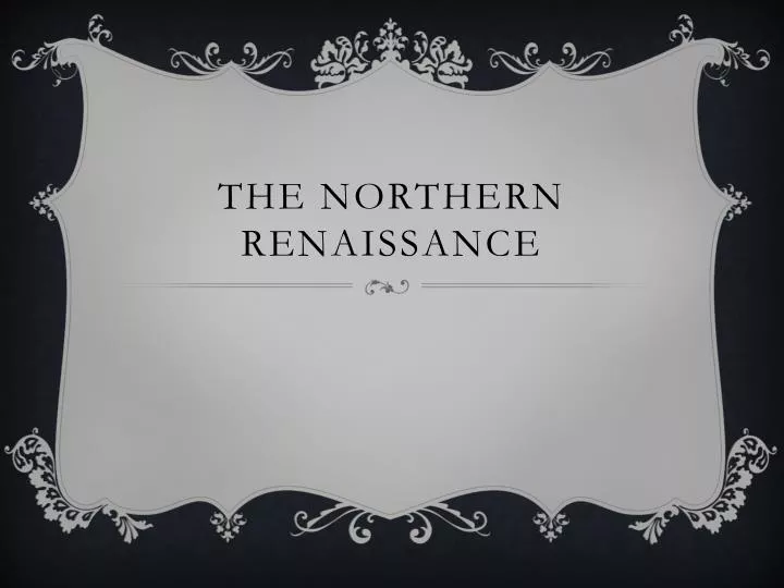 the northern renaissance