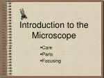 Introduction to the Microscope - slide 1