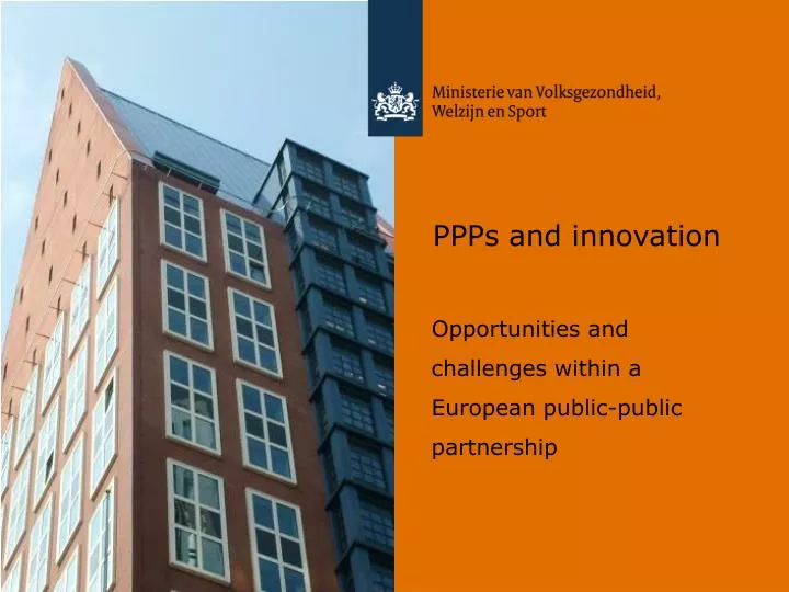 ppps and innovation