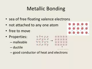 Metallic Bonding