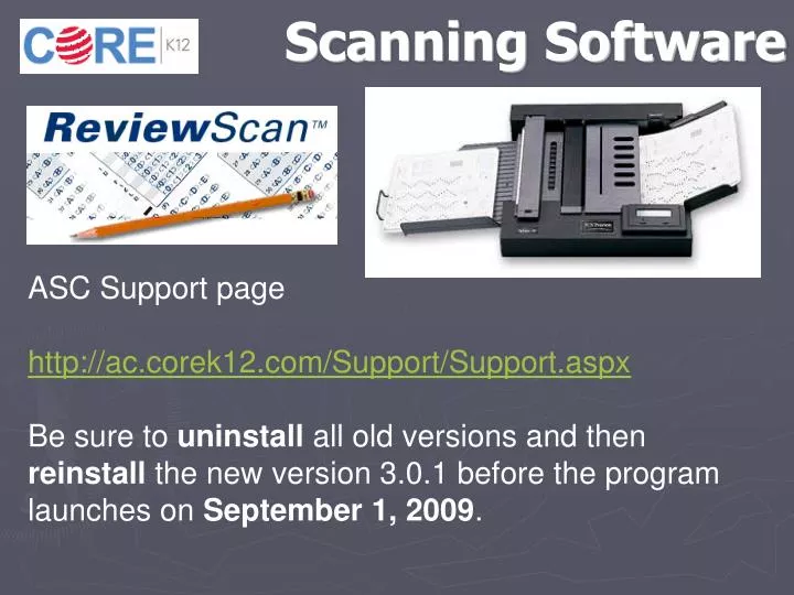 scanning software