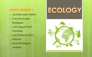 ECOLOGY