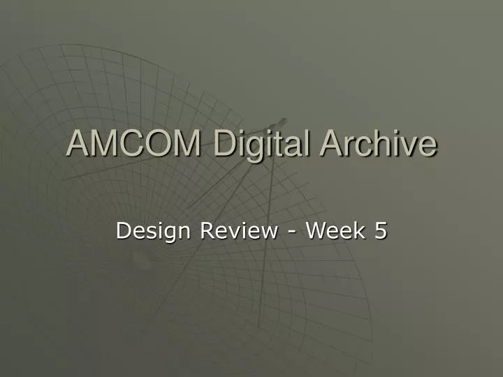 amcom digital archive