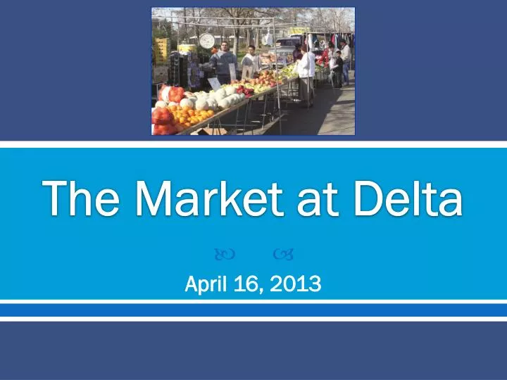 the market at delta