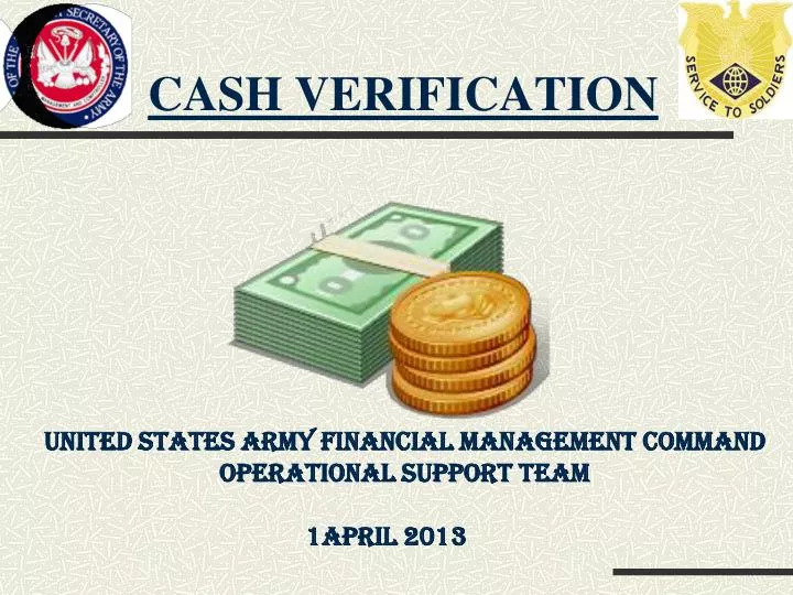 cash verification