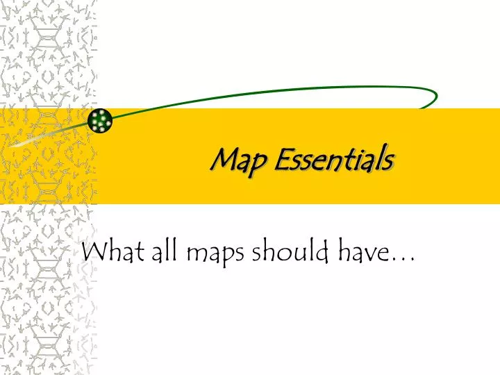 map essentials