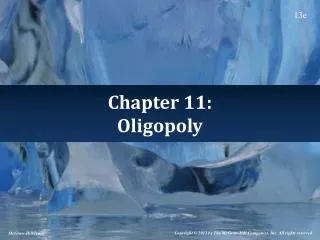 Oligopoly