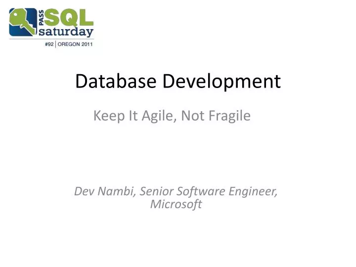 database development