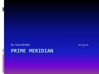 Prime Meridian