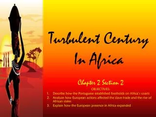 turbulent century in africa