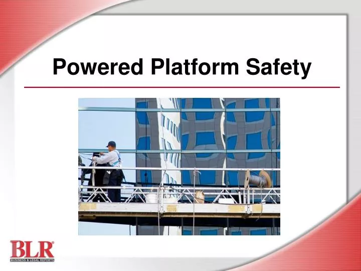 powered platform safety