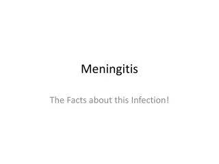 Meningitis