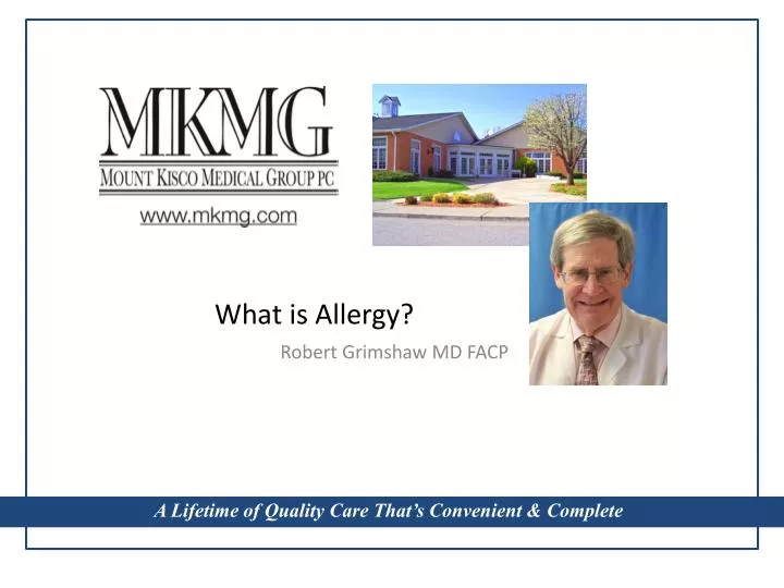 what is allergy