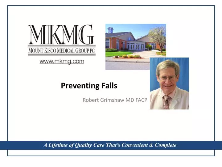 preventing falls