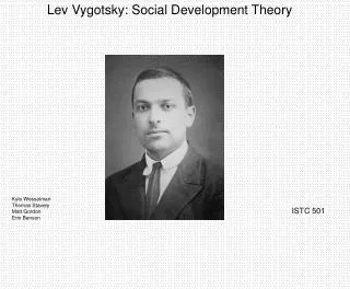 Lev Vygotsky: Social Development Theory