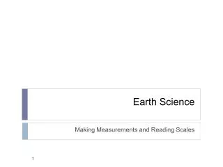 Earth Science