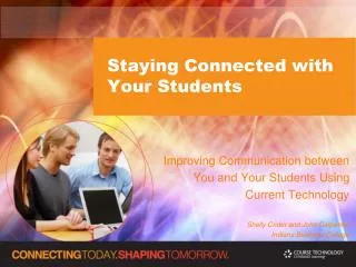 Staying Connected with Your Students