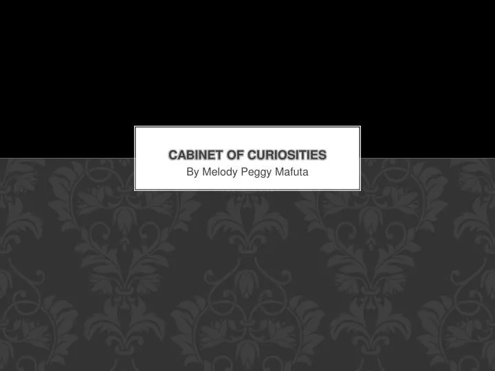 cabinet of curiosities