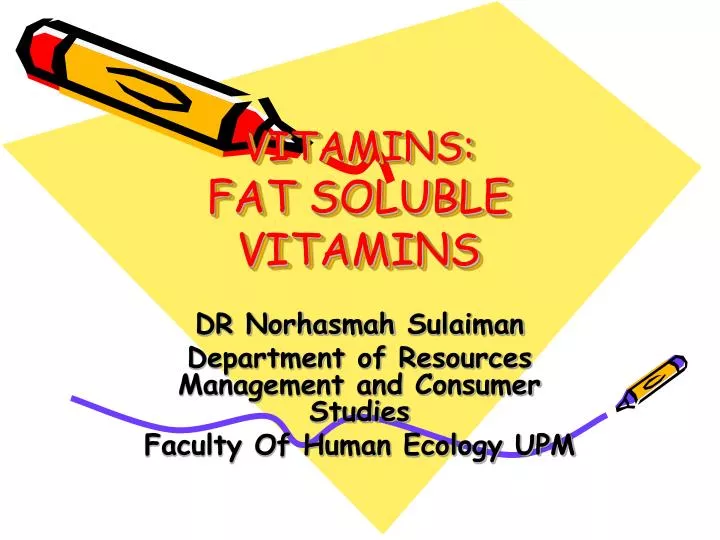 vitamins fat soluble vitamins