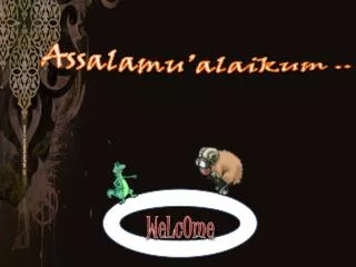 assalamu alaikum