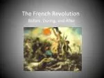 The French Revolution - slide 1