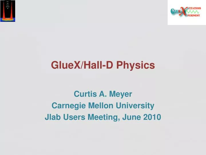 gluex hall d physics