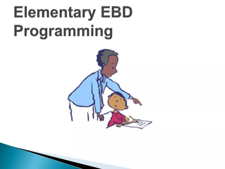 elementary ebd programming