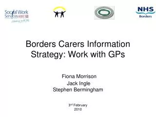 NHS Borders Carers Information Strategy