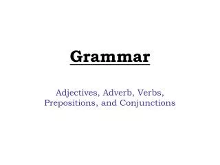 Grammar