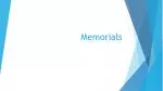 Memorials - slide 1