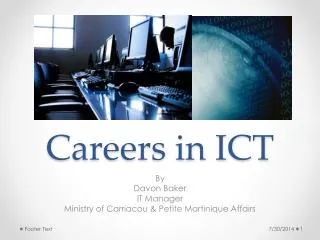 Careers in ICT