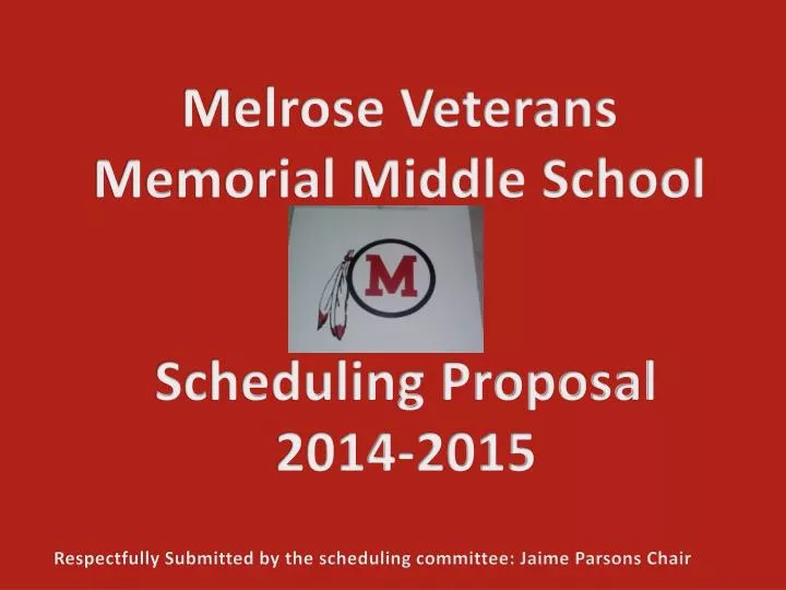melrose veterans memorial middle school