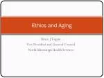 Ethics and Aging - slide 1