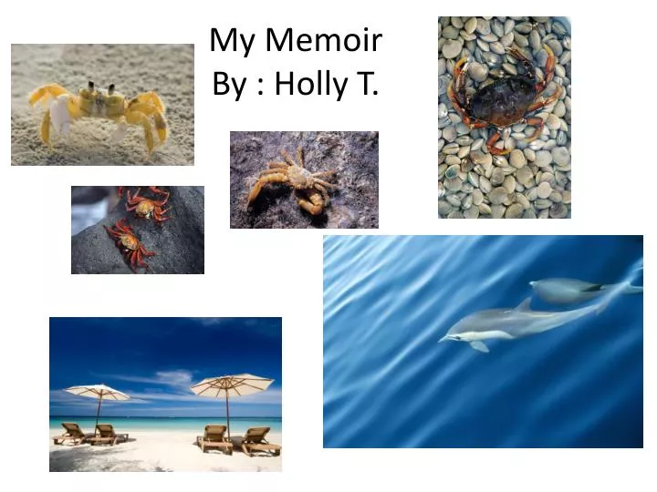 my memoir by holly t