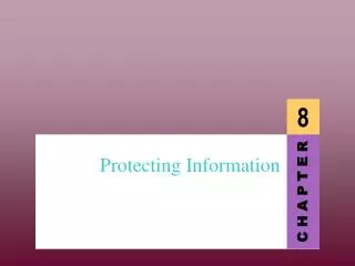 Protecting Information