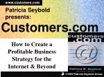 How to Create a Profitable Business Strategy for the Internet &amp; Beyond - slide 1
