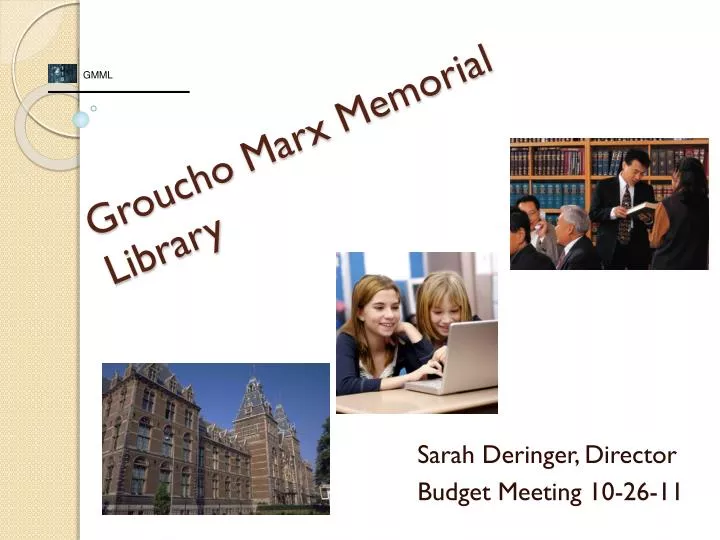 groucho marx memorial library
