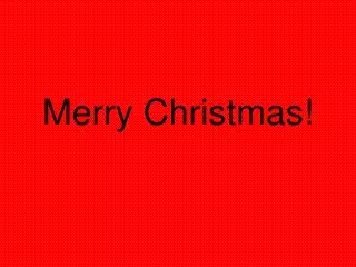 merry christmas