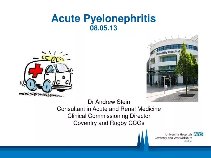acute pyelonephritis 08 05 13