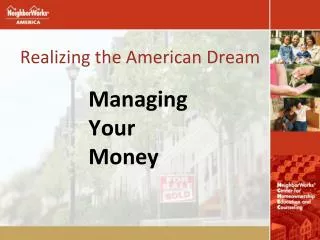 Realizing the American Dream