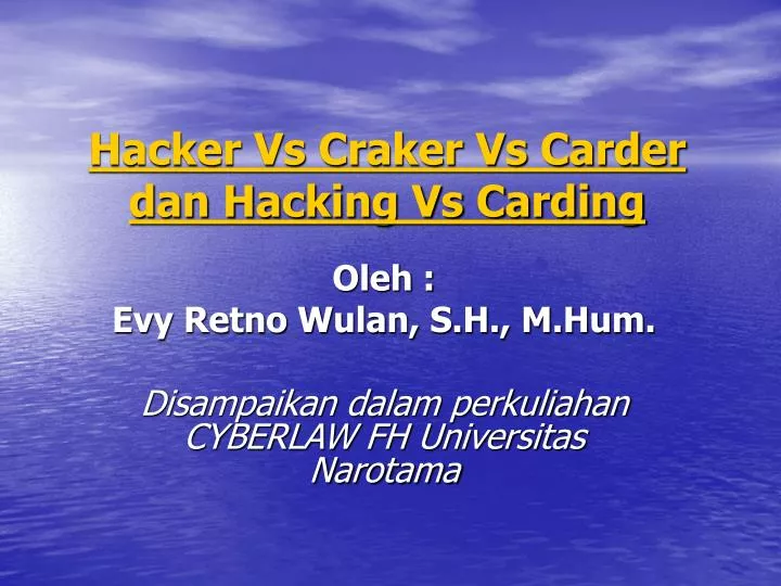 hacker vs craker vs carder dan hacking vs carding