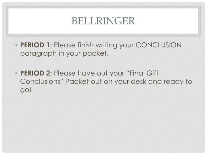 bellringer